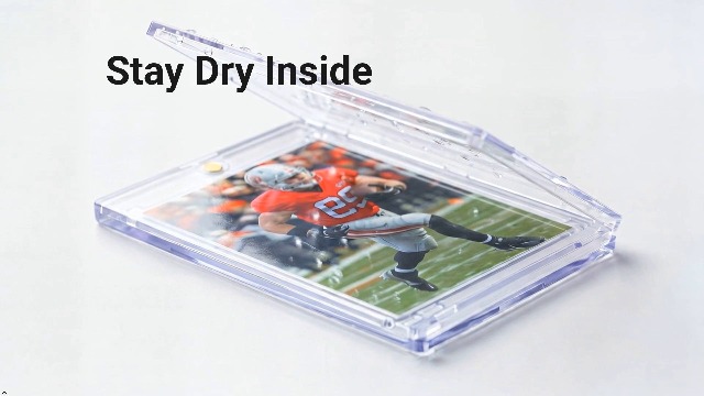 Amazon.com: YZtree 50ct Magnetic Card Holders: 35pt One Touch Card